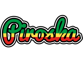 Piroska african logo