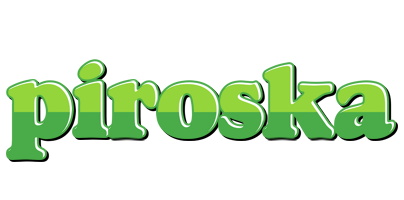 Piroska apple logo