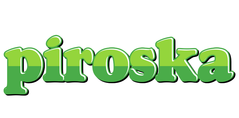 Piroska apple logo