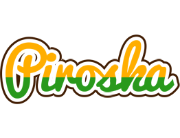 Piroska banana logo