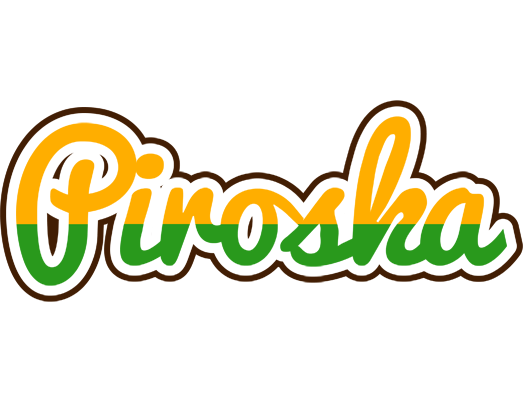 Piroska banana logo