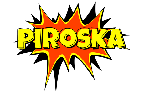 Piroska bazinga logo