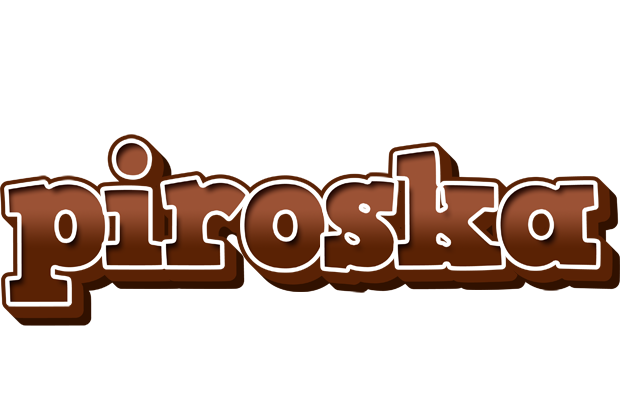 Piroska brownie logo