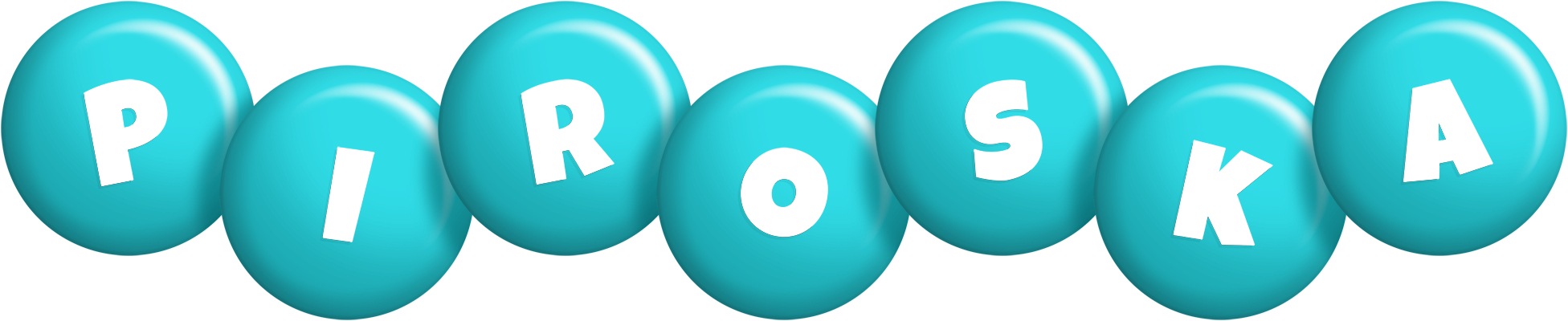 Piroska candy-azur logo