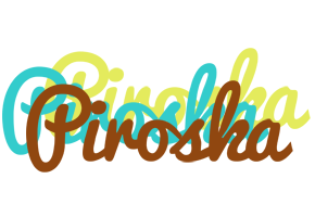 Piroska cupcake logo