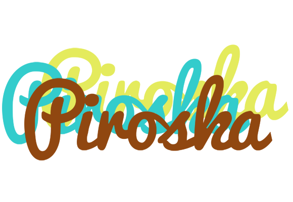 Piroska cupcake logo