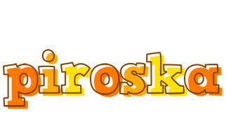 Piroska desert logo