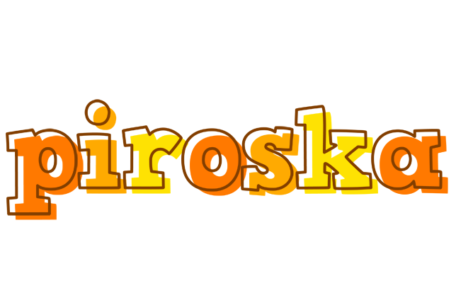 Piroska desert logo