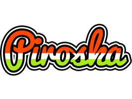 Piroska exotic logo