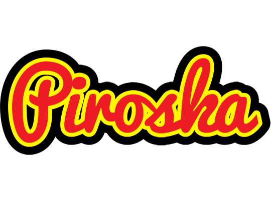 Piroska fireman logo