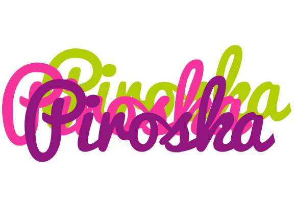 Piroska flowers logo