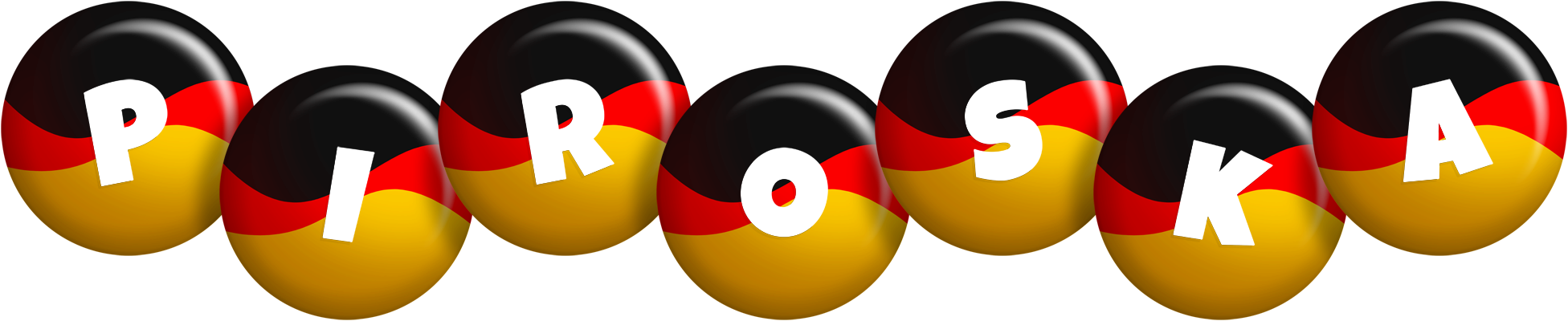 Piroska german logo