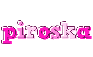 Piroska hello logo