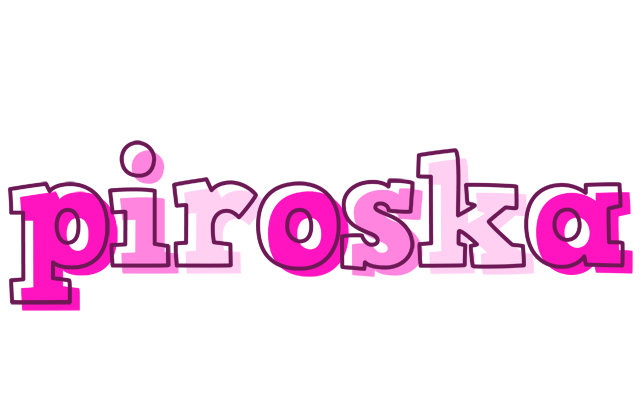 Piroska hello logo