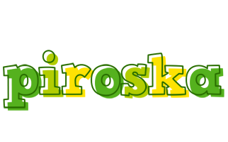 Piroska juice logo