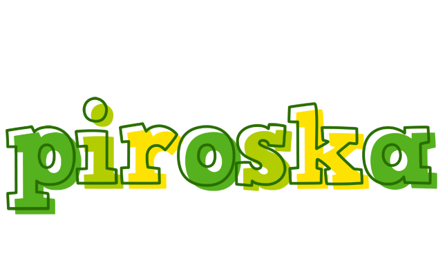 Piroska juice logo