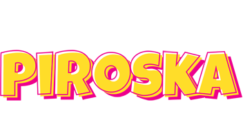Piroska kaboom logo