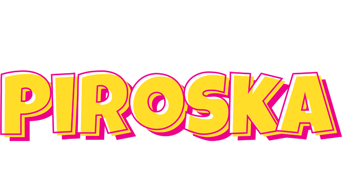 Piroska kaboom logo