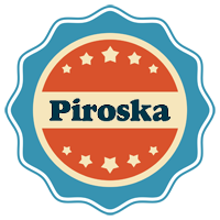 Piroska labels logo