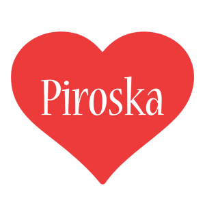 Piroska love logo