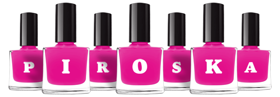 Piroska nails logo
