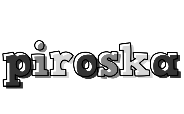 Piroska night logo