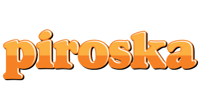 Piroska orange logo