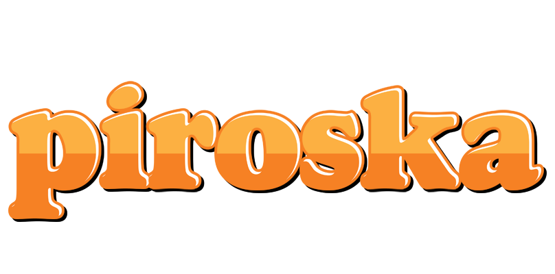 Piroska orange logo