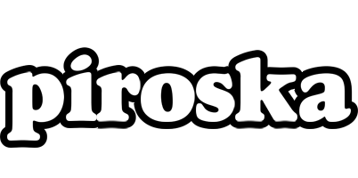 Piroska panda logo