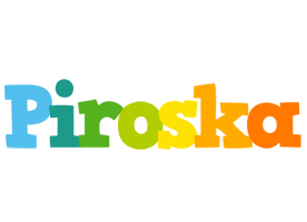 Piroska rainbows logo