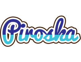 Piroska raining logo