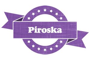 Piroska royal logo