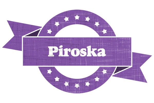 Piroska royal logo