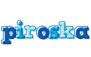 Piroska sailor logo
