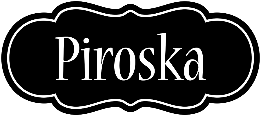Piroska welcome logo