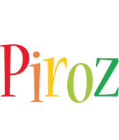 Piroz birthday logo