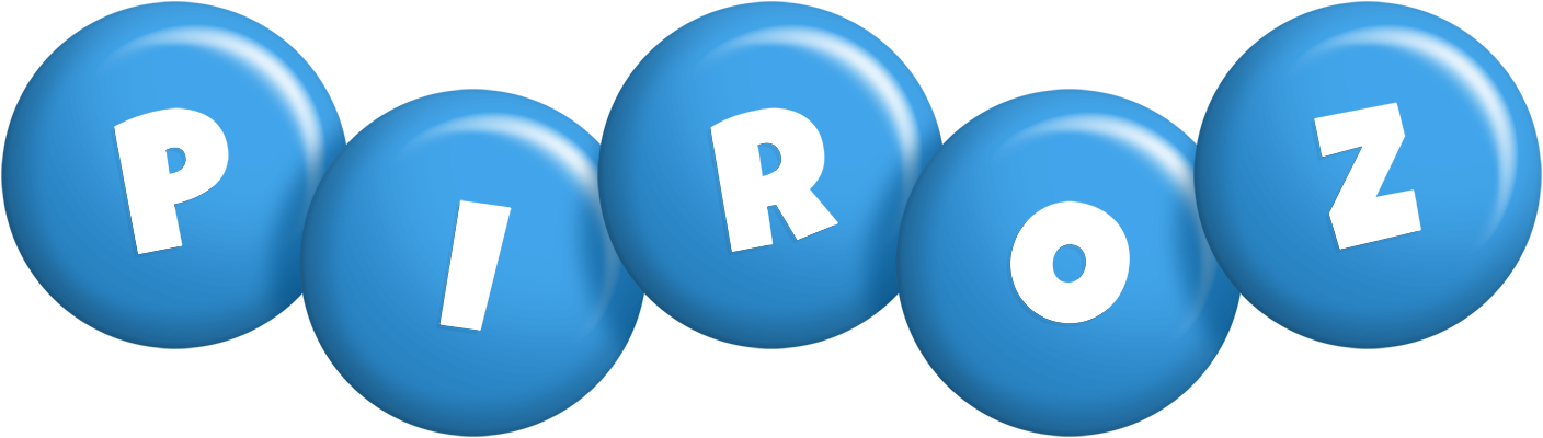 Piroz candy-blue logo