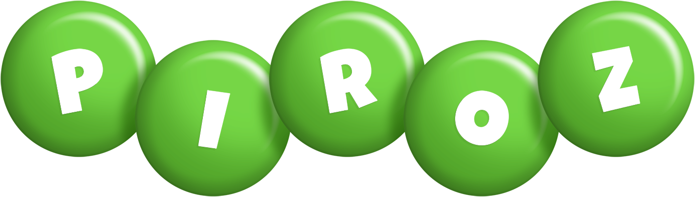 Piroz candy-green logo