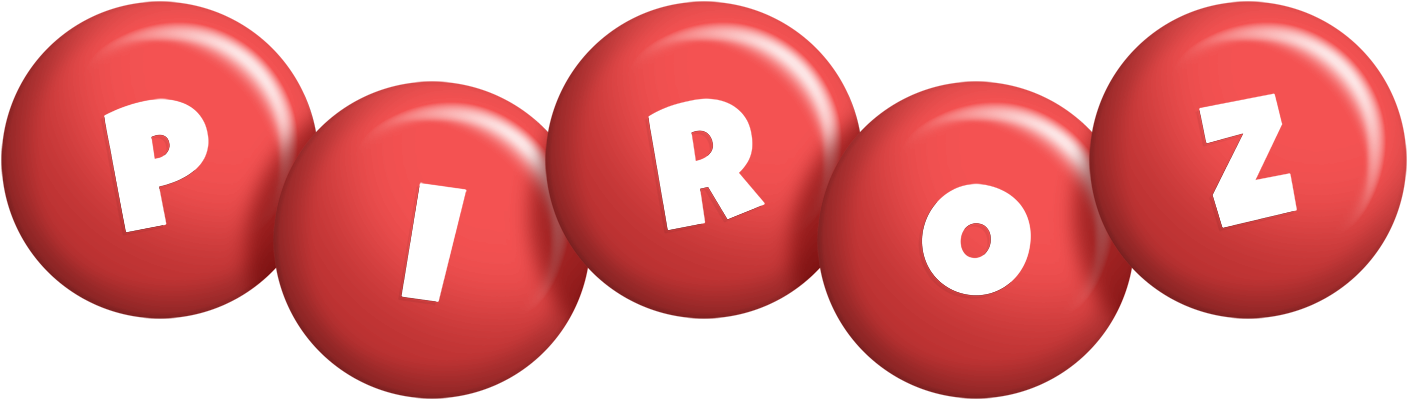 Piroz candy-red logo