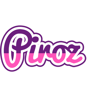 Piroz cheerful logo