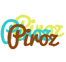 Piroz cupcake logo