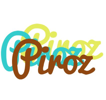 Piroz cupcake logo