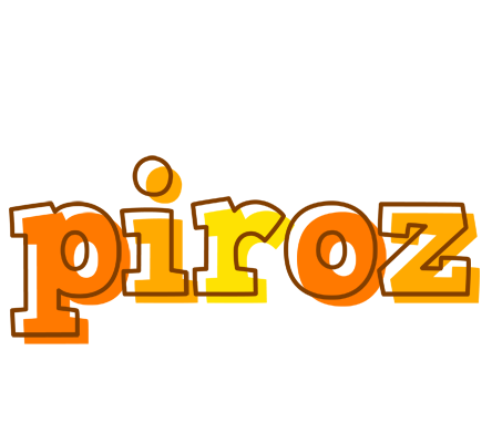 Piroz desert logo