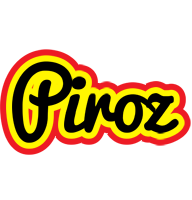 Piroz flaming logo