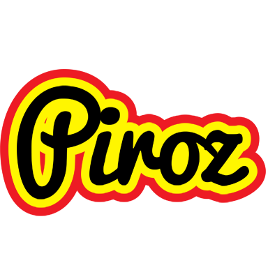 Piroz flaming logo