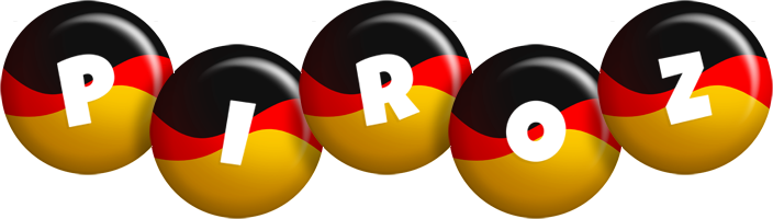 Piroz german logo