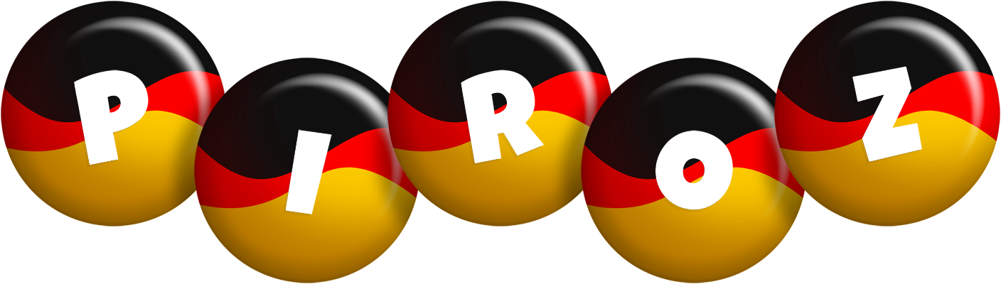 Piroz german logo