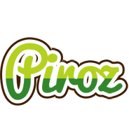 Piroz golfing logo