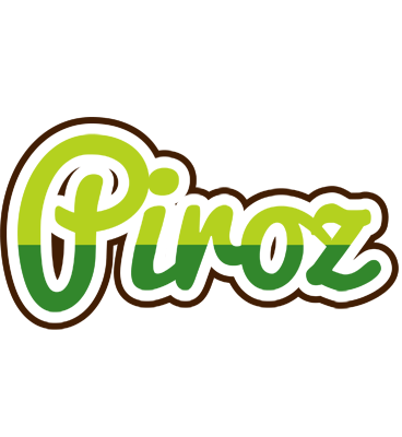 Piroz golfing logo