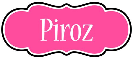 Piroz invitation logo